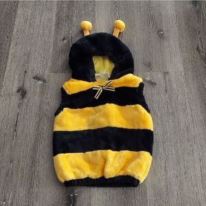 Vintage 1999 Celebration Halloween Plush Bumble Bee Costume, 12-24 Months